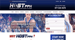 Desktop Screenshot of hostpph.com